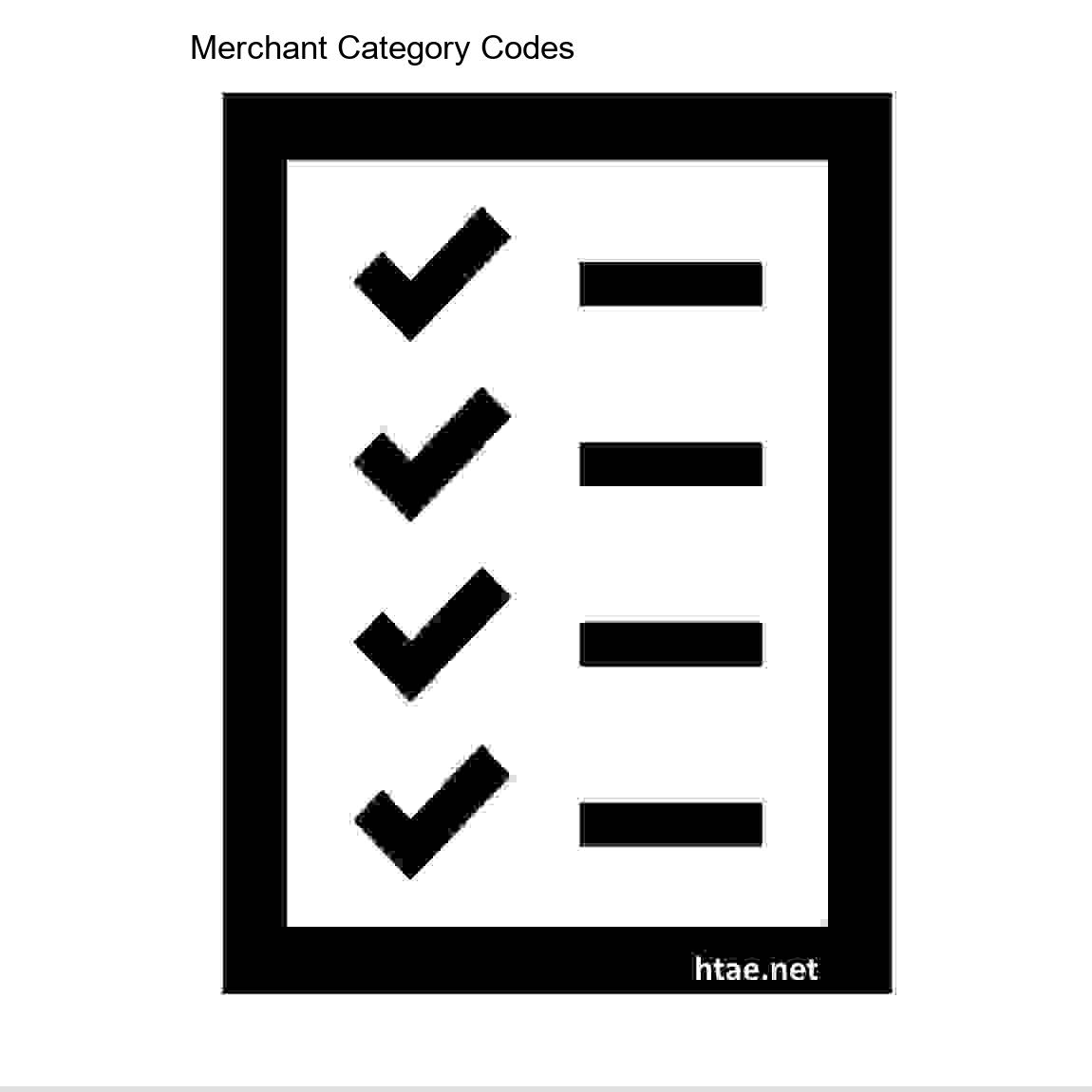Merchant Category Code Simplified List 2023 Merchant Category Codes - List 🗹
