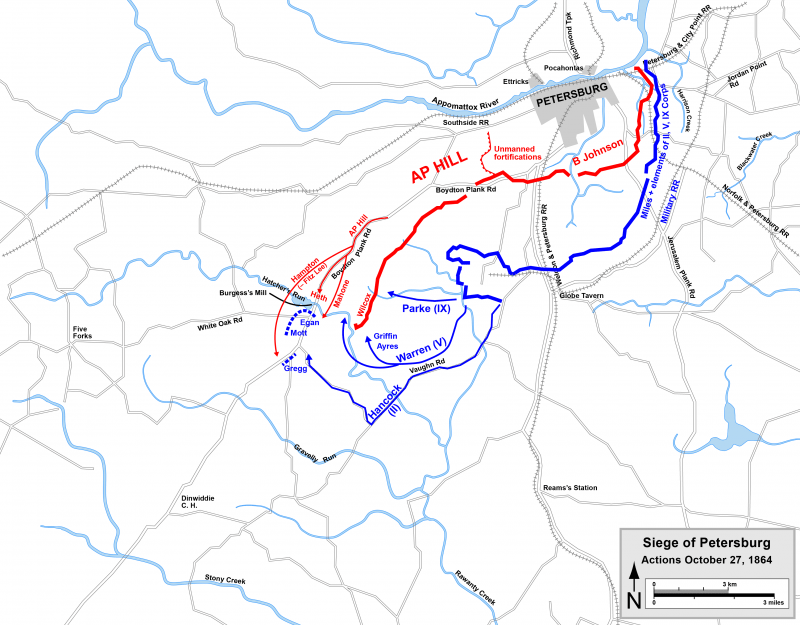 Battle of Boydton Plank Road Clio