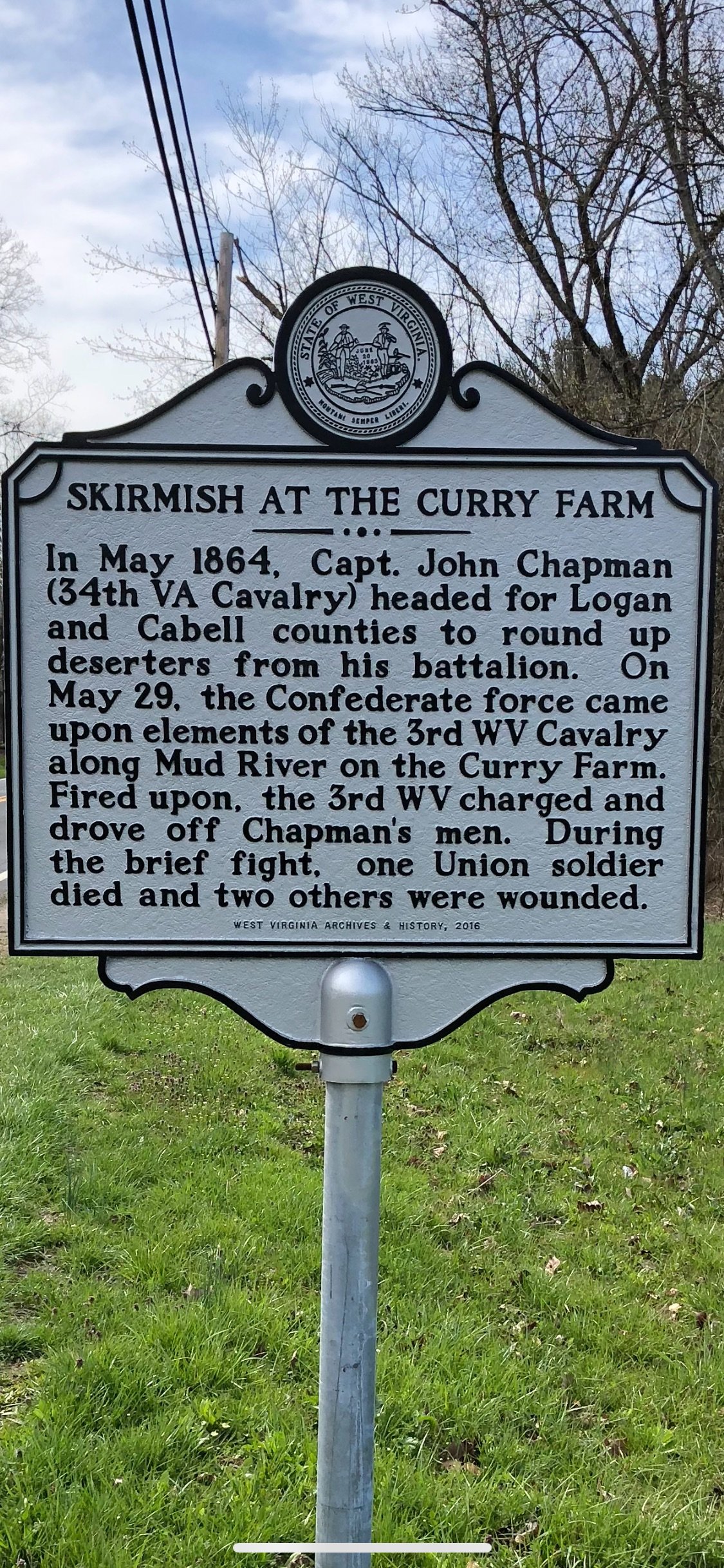 Skirmish At The Curry Farm Clio