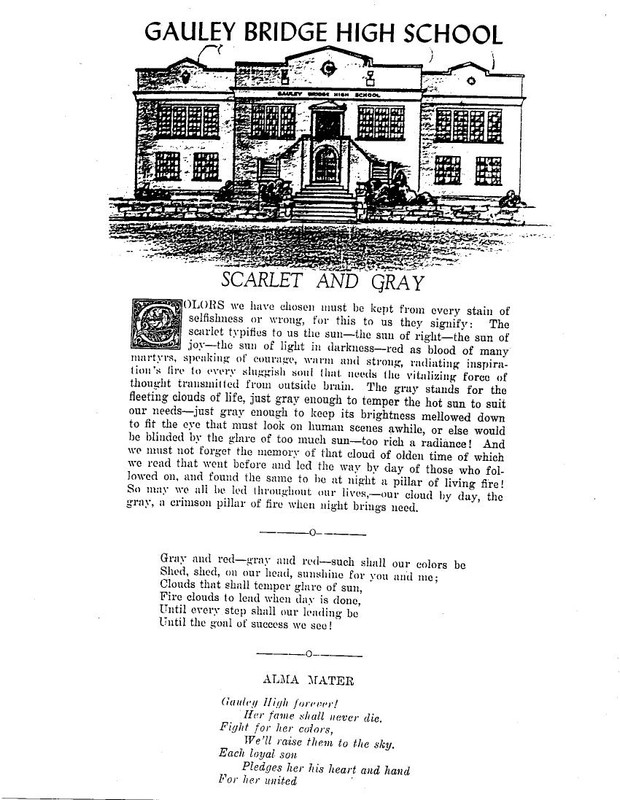 The Gauley Bridge Community Center (former Gauley Bridge High School