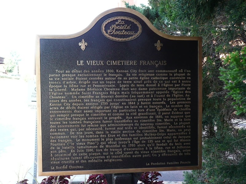 Historical Marker The Old French Cemetery Clio