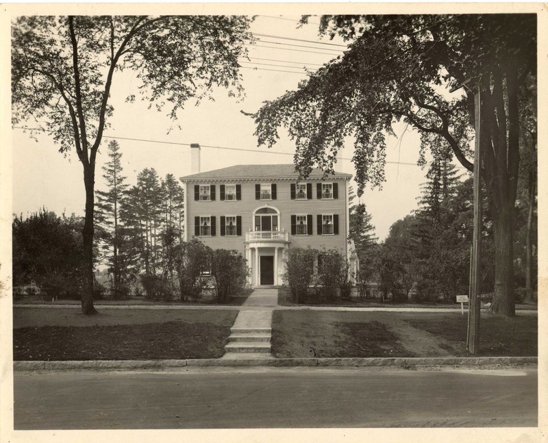 Samaritan House, 1824, at Phillips Academy Clio