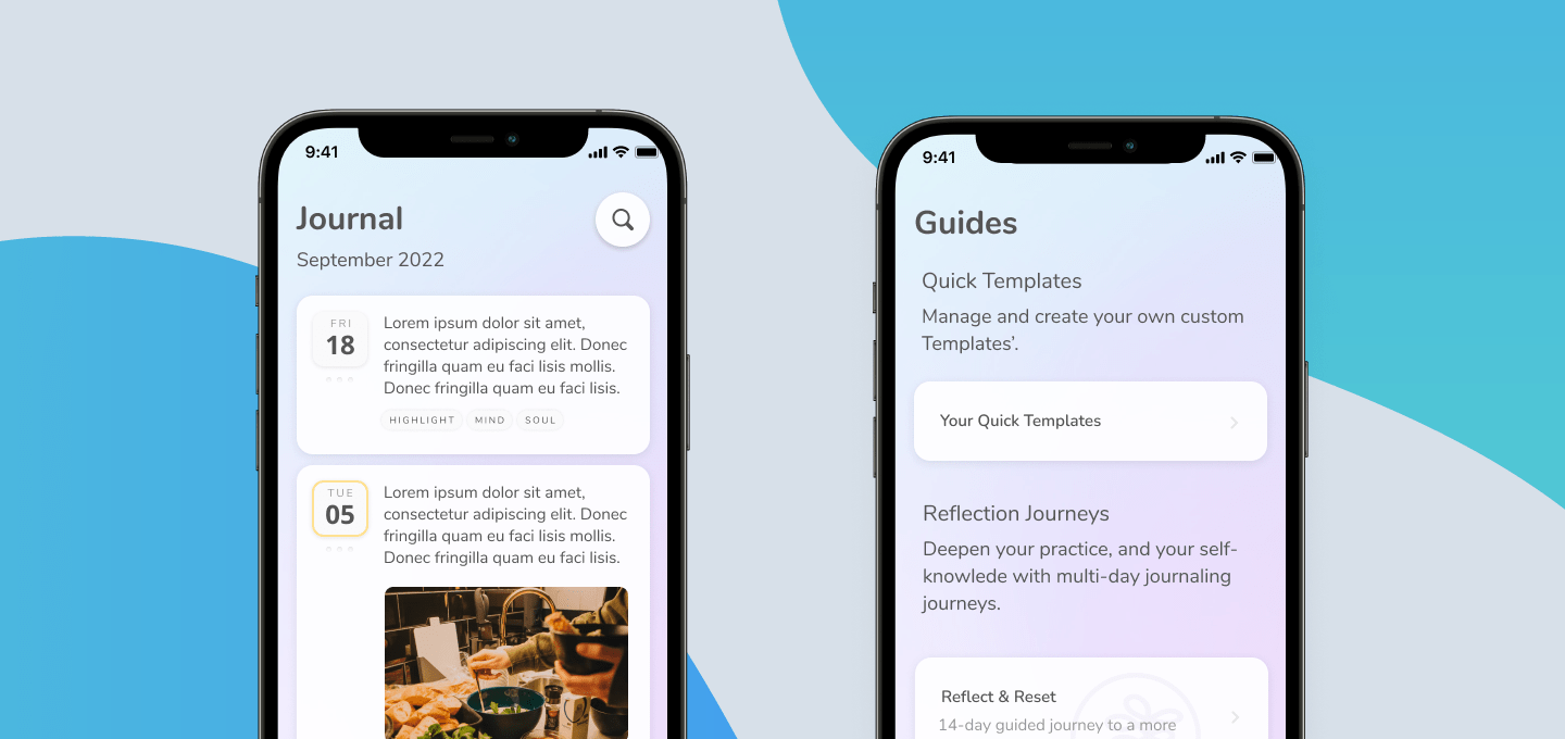Flutter Showcase Reflection.app
