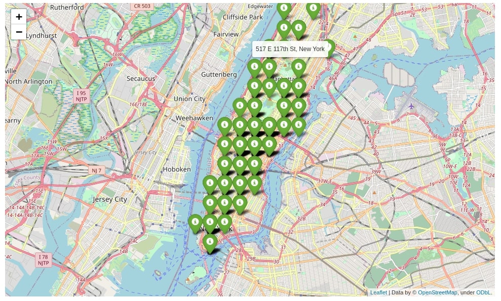 Folium Map In Python Folium Interactive Maps [Python]