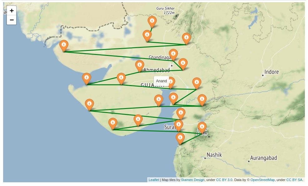 Folium Interactive Maps [Python]