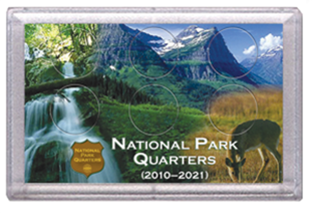 National Park Quarters Collecting Supplies