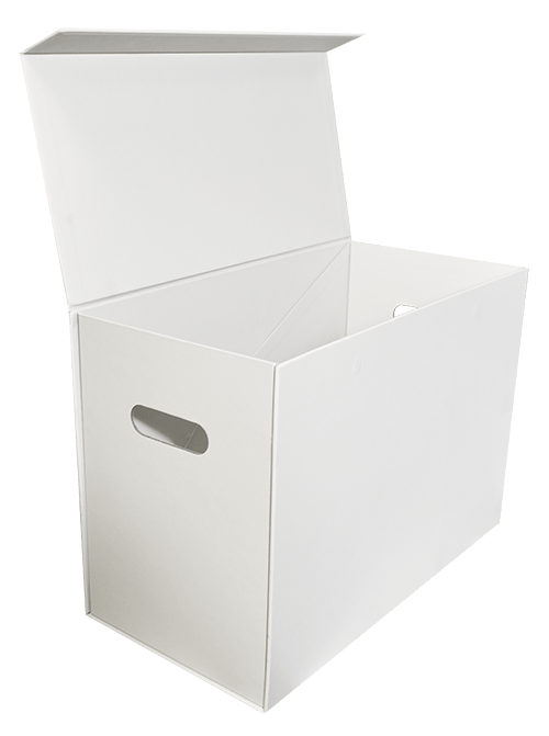 Heavy Duty Short Comic Book Storage Box and Lid