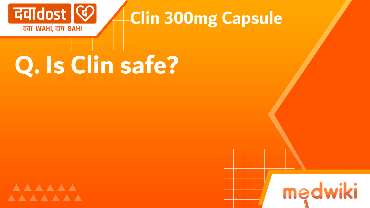 Clin 300mg Capsule Captab Biotec Buy generic medicines at best