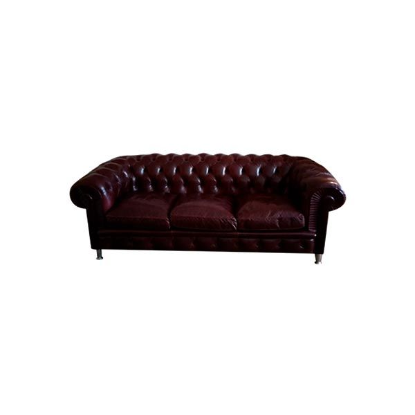 Chester tufted leather sofa, Poltrona Frau Deesup