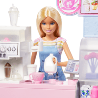 Barbie 2024 You Can Be Anything Coffee Shop Playset with Barista Doll