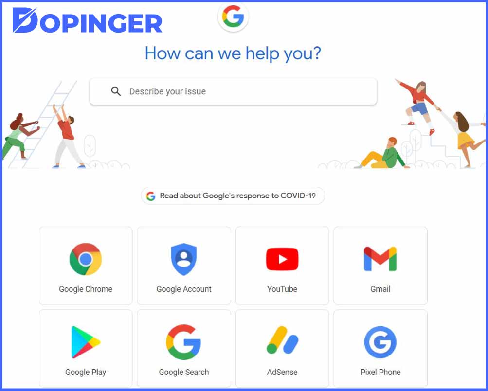 How to Contact Google? (Get Customer Care) Dopinger