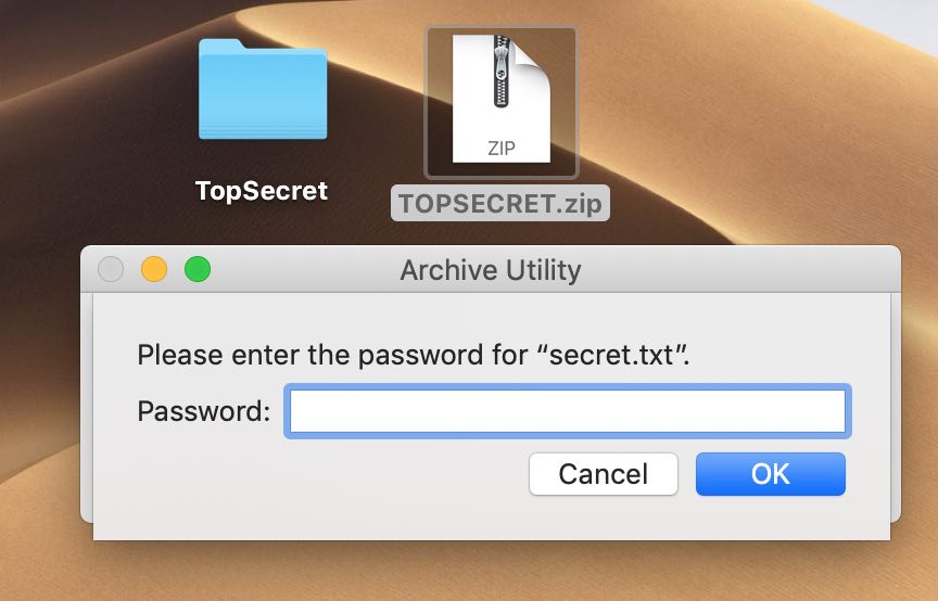 How to create password protected and encrypted zip file using the Terminal on Mac How to Mac