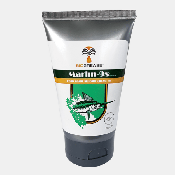 Biogrease Marlin9s Food Grade Silicone Grease H1 for Rubber and