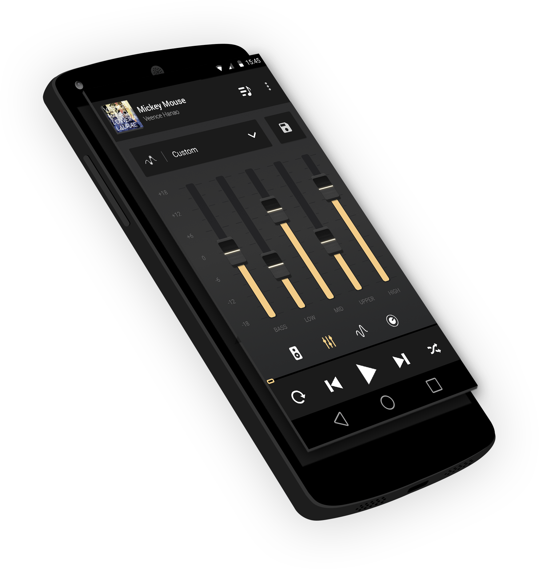 Equalizer + Enjoy an ergonomic and beautiful app