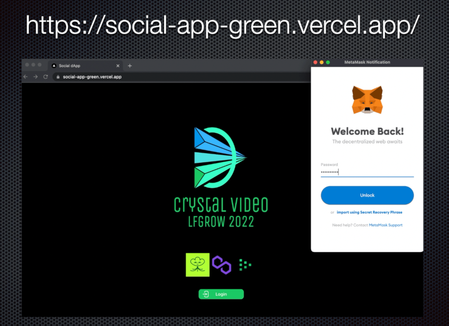 Crystal Video App | ETHGlobal