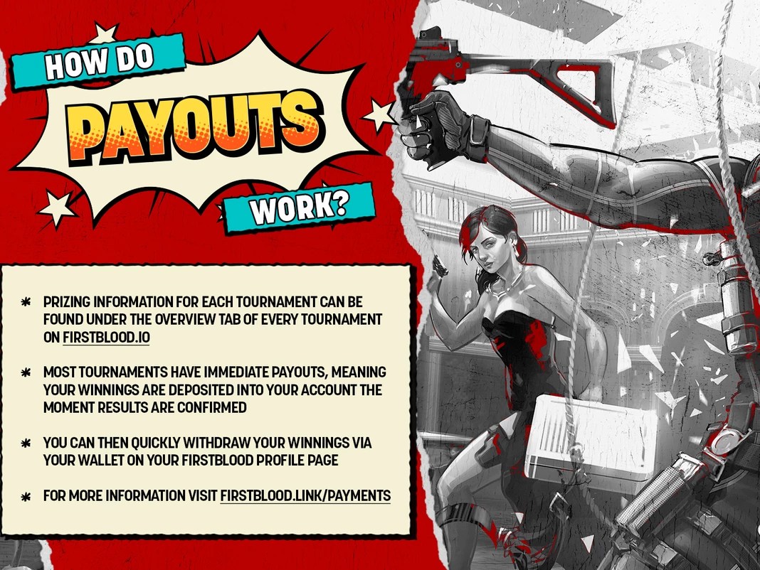 How do Payouts Work on Firstblood? Firstblood