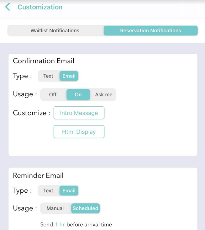 Email Notifications Waitlist Me