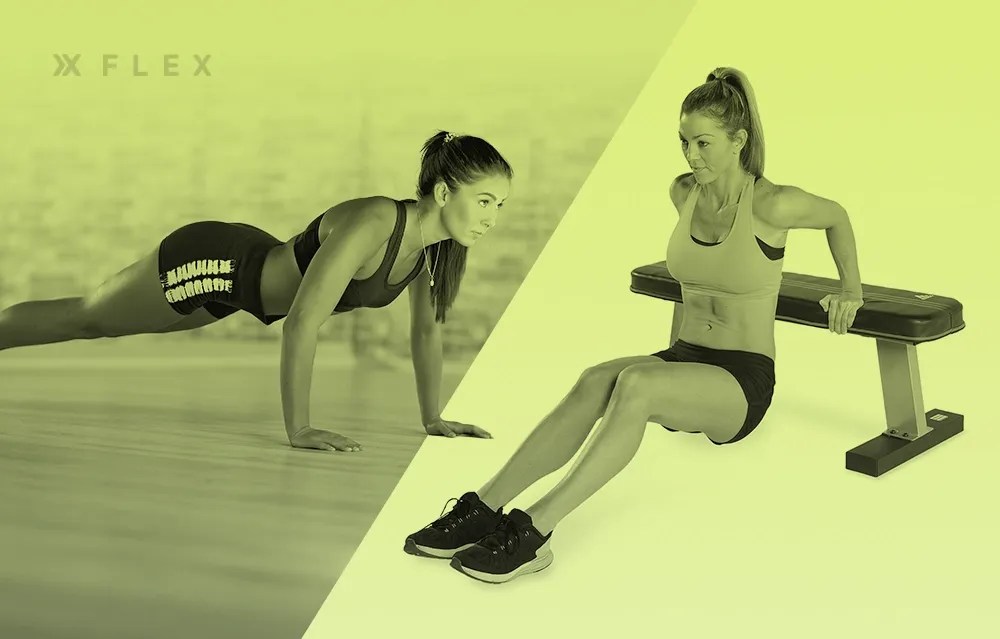 PushUps vs. Dips Differences, Similarities, Muscles Worked