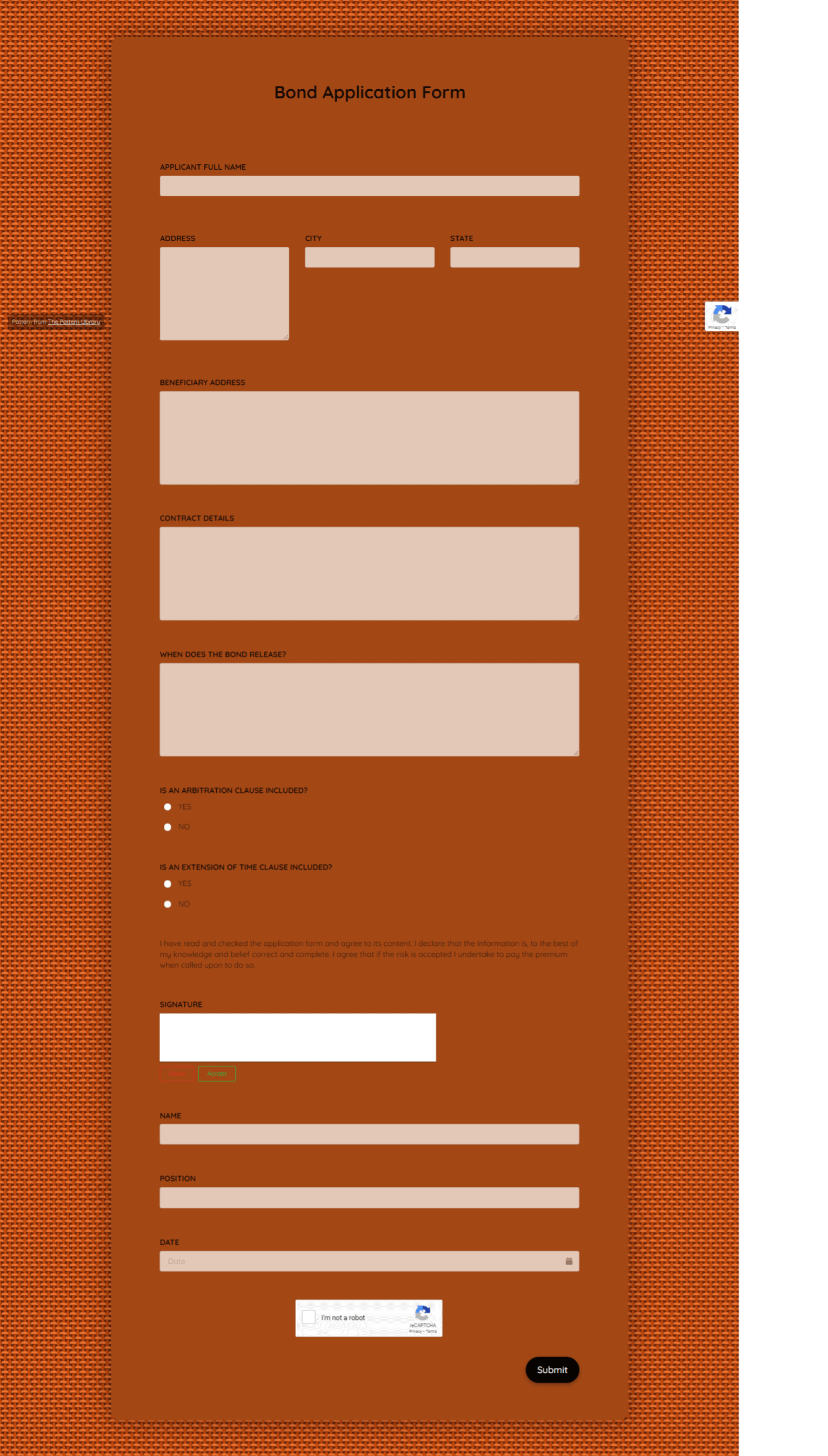 Banking Form Templates Free Online Forms Formplus