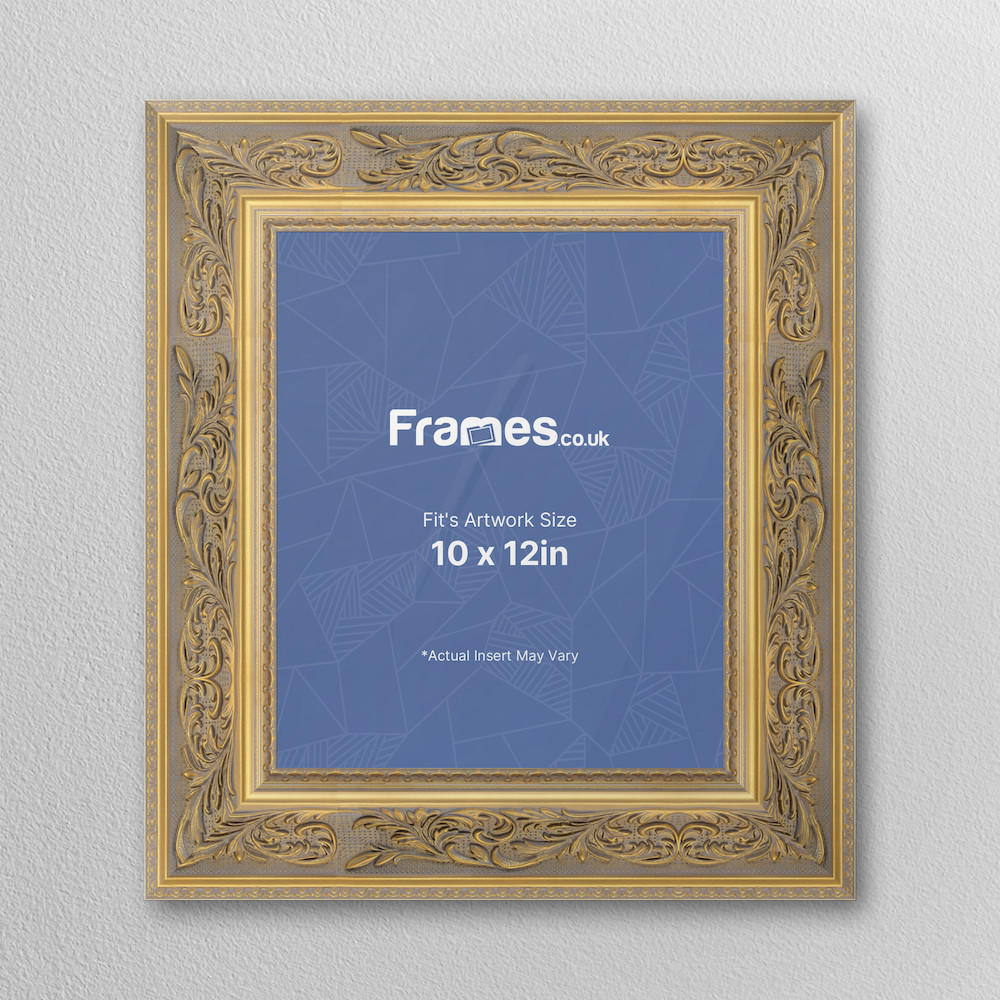 10" x 12" Verona Gold Picture Frame only £78.00 inc vat