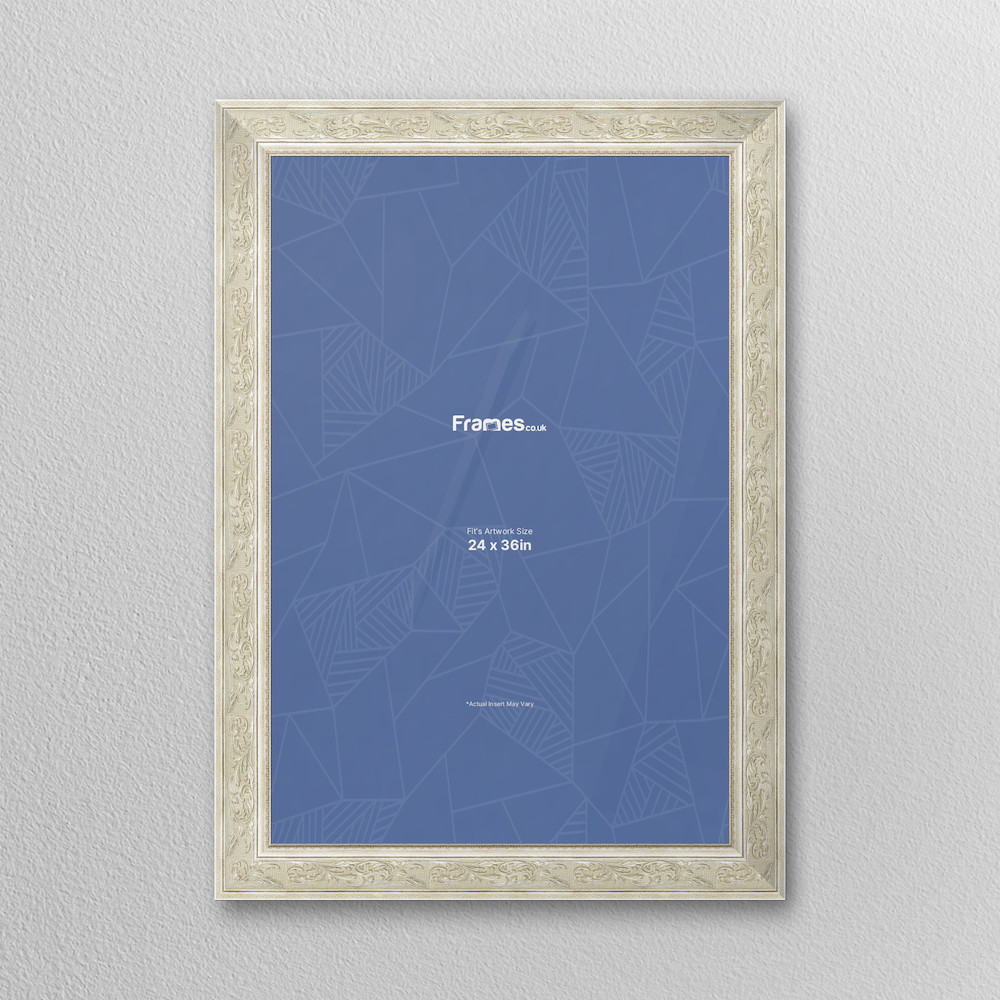 24" x 36" Verona Silver Picture Frame only £114.00 inc vat