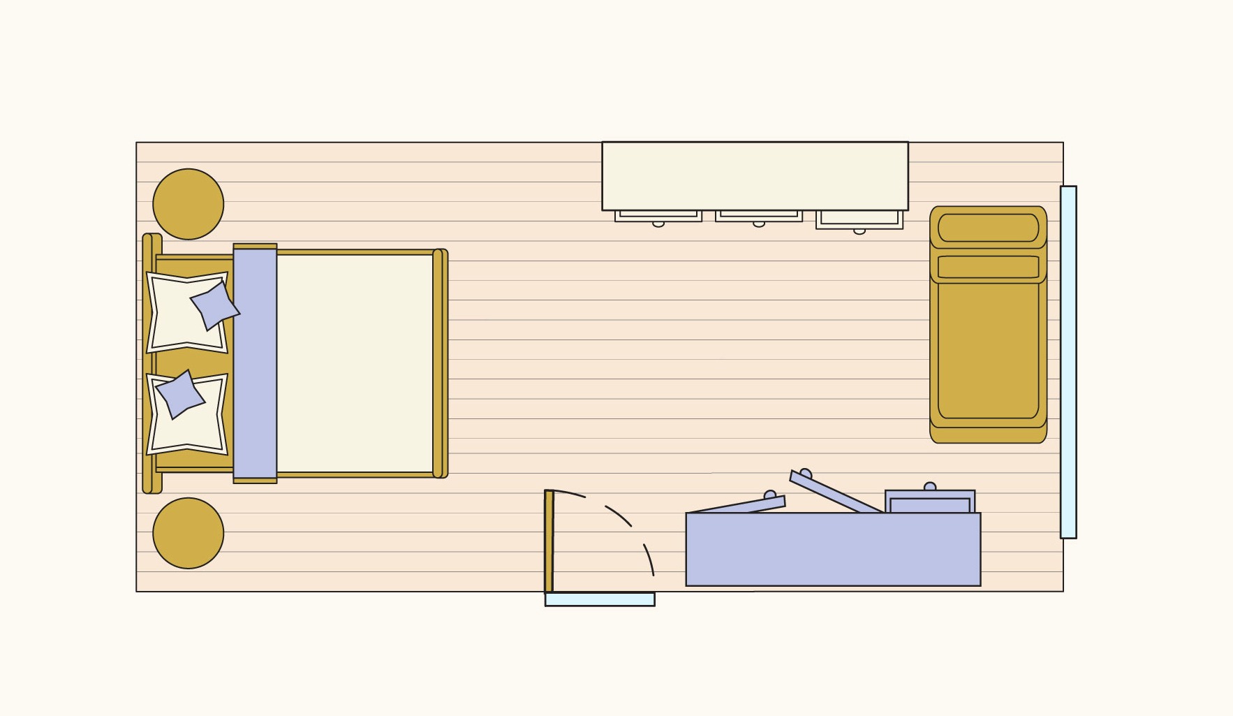 Best Bedroom Layouts If You Have A Queen Sized Bed Apartment Therapy