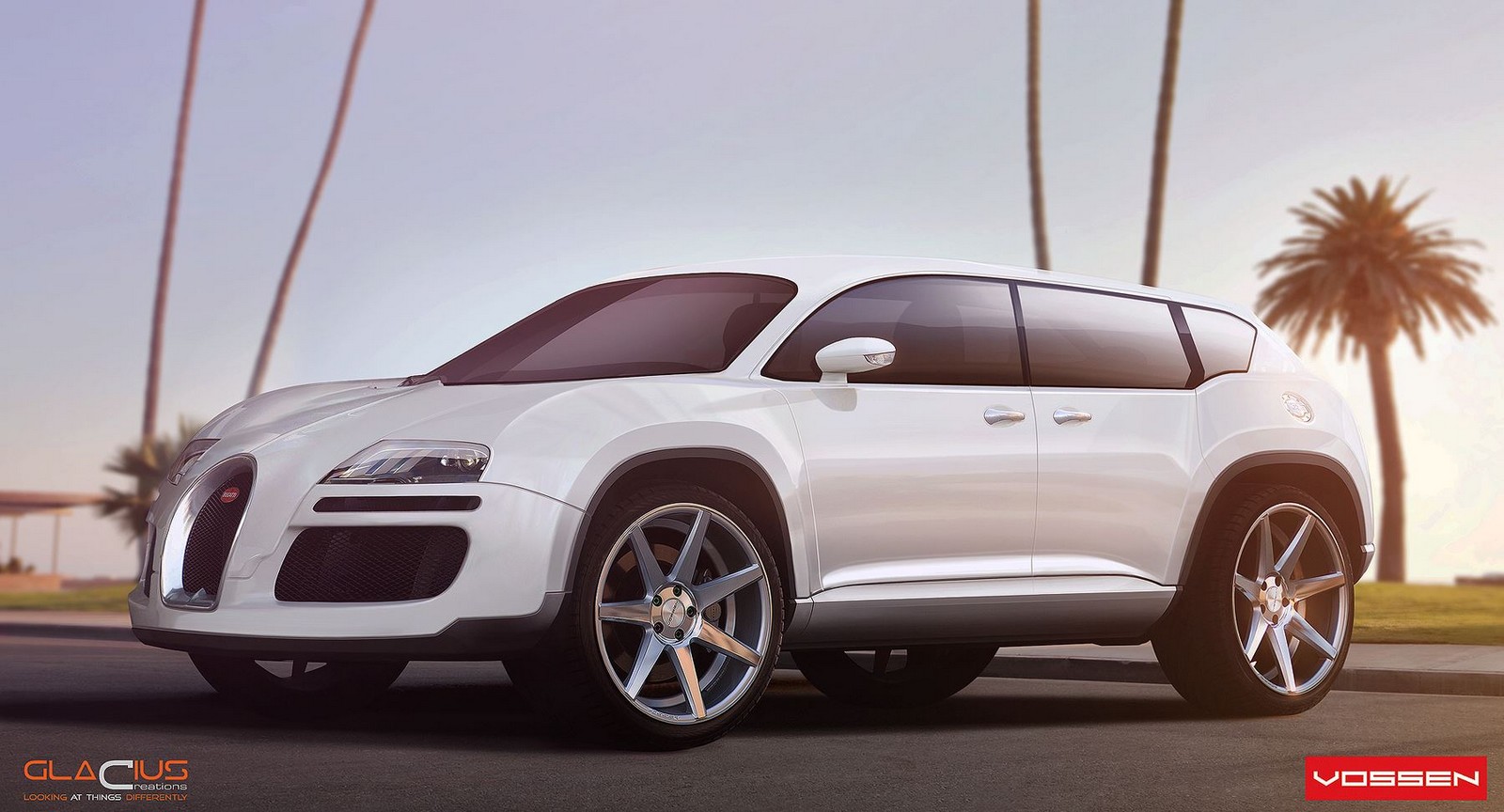 Render Bugatti Veyron SUV by Glacius Creations GTspirit