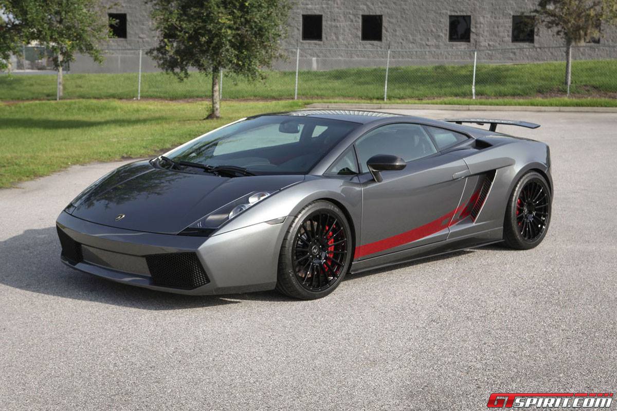 Metallic Grey Lamborghini Gallardo by Titan Motorsports - GTspirit
