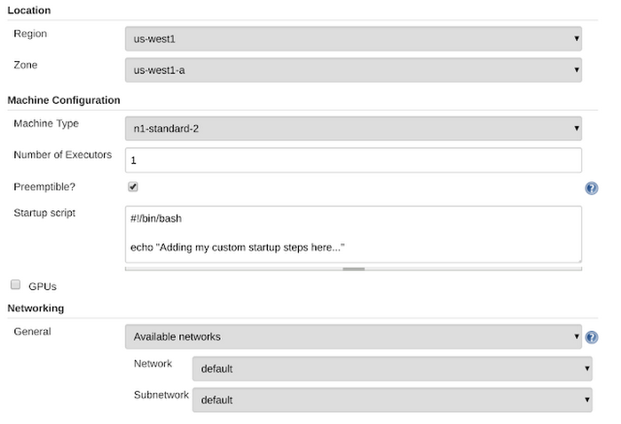 Using Jenkins on Google Compute Engine for distributed builds Google