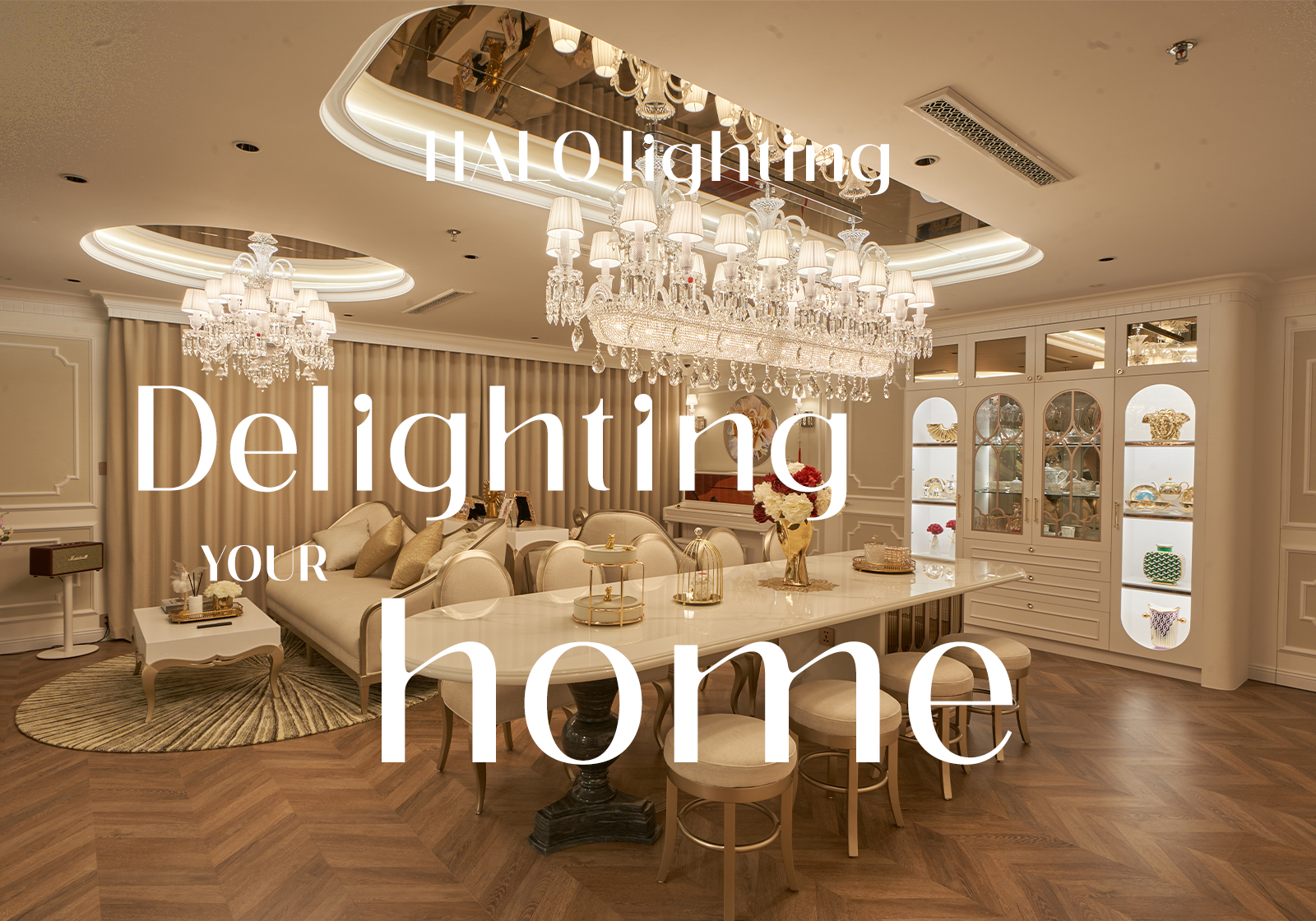 HALO Lighting Đèn Trang Trí Nội Thất Cao Cấp Bespoke and Art Lighting