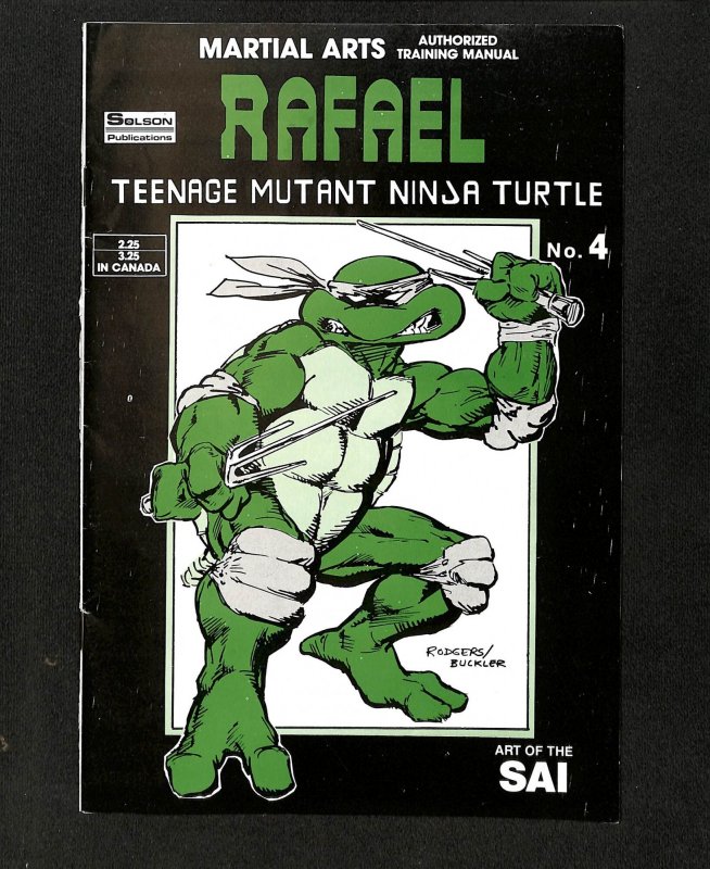 Teenage Mutant Ninja Turtles Authorized Training Manual 4 Full Runs