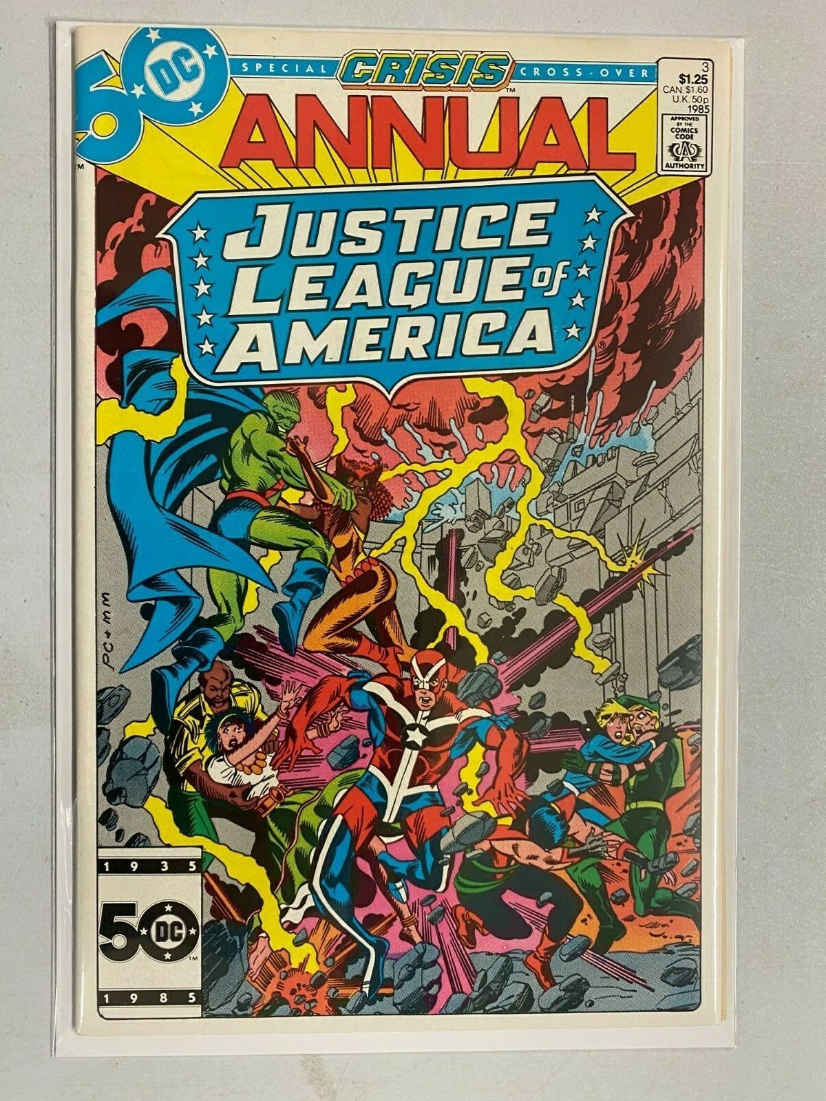 Crisis Cross Over Lot 11 Different Books Comic Books Copper Age, DC