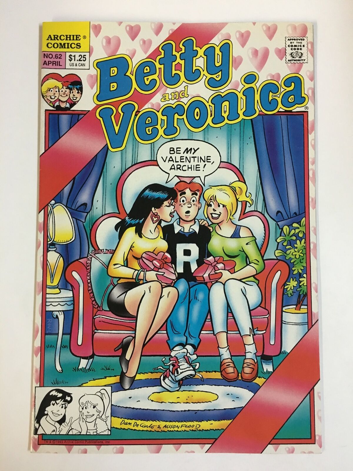 BETTY & VERONICA (1987)62 VFNM April 1993 COMICS BOOK /
