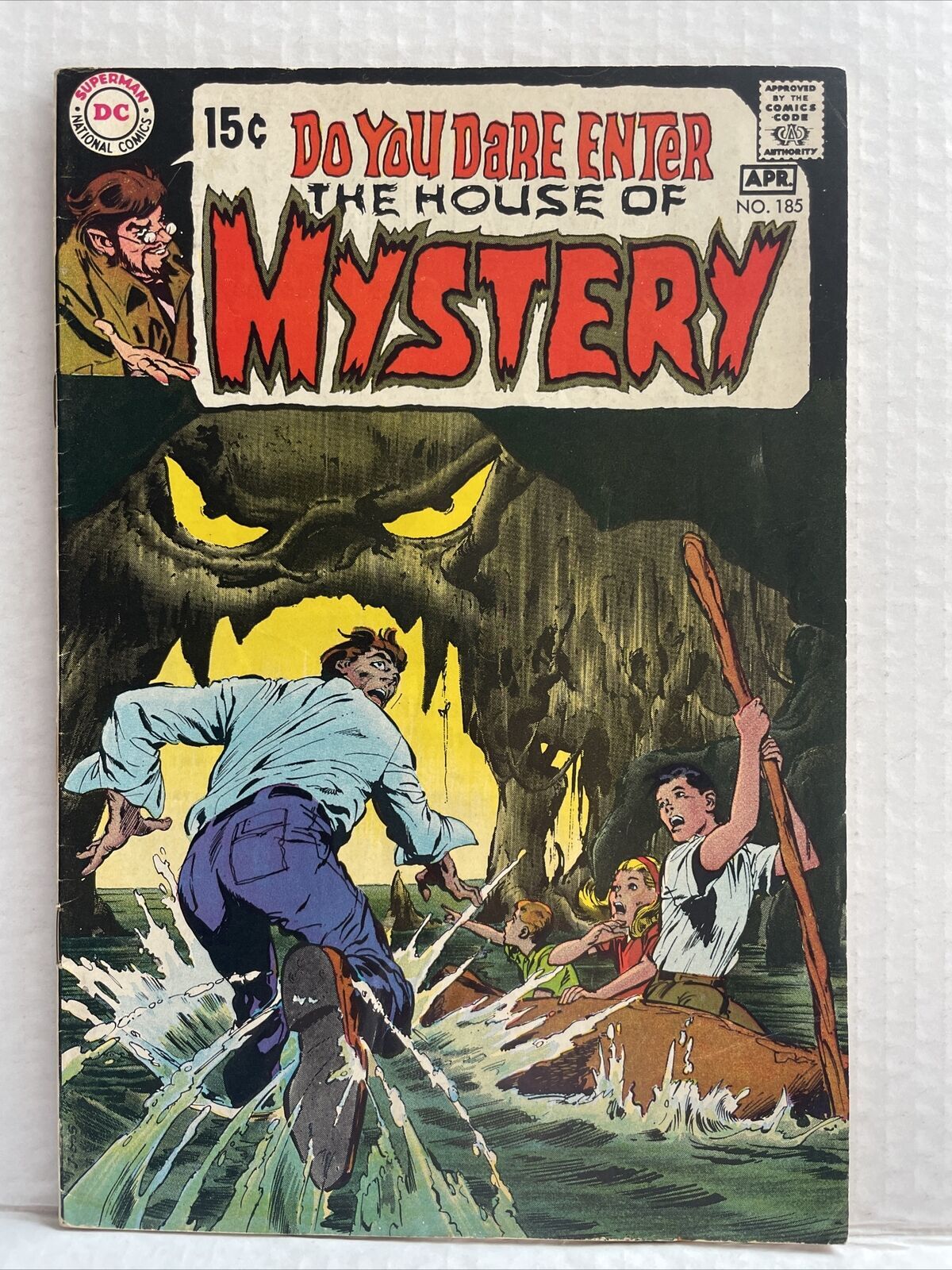 House Of Mystery 185 Neal Adams Bronze Age Horror Comic Books Bronze Age, DC Comics, Horror