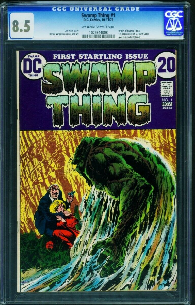 SWAMP THING 1CGC 8.5 1972Berni WrightsonDC 1029344008 /