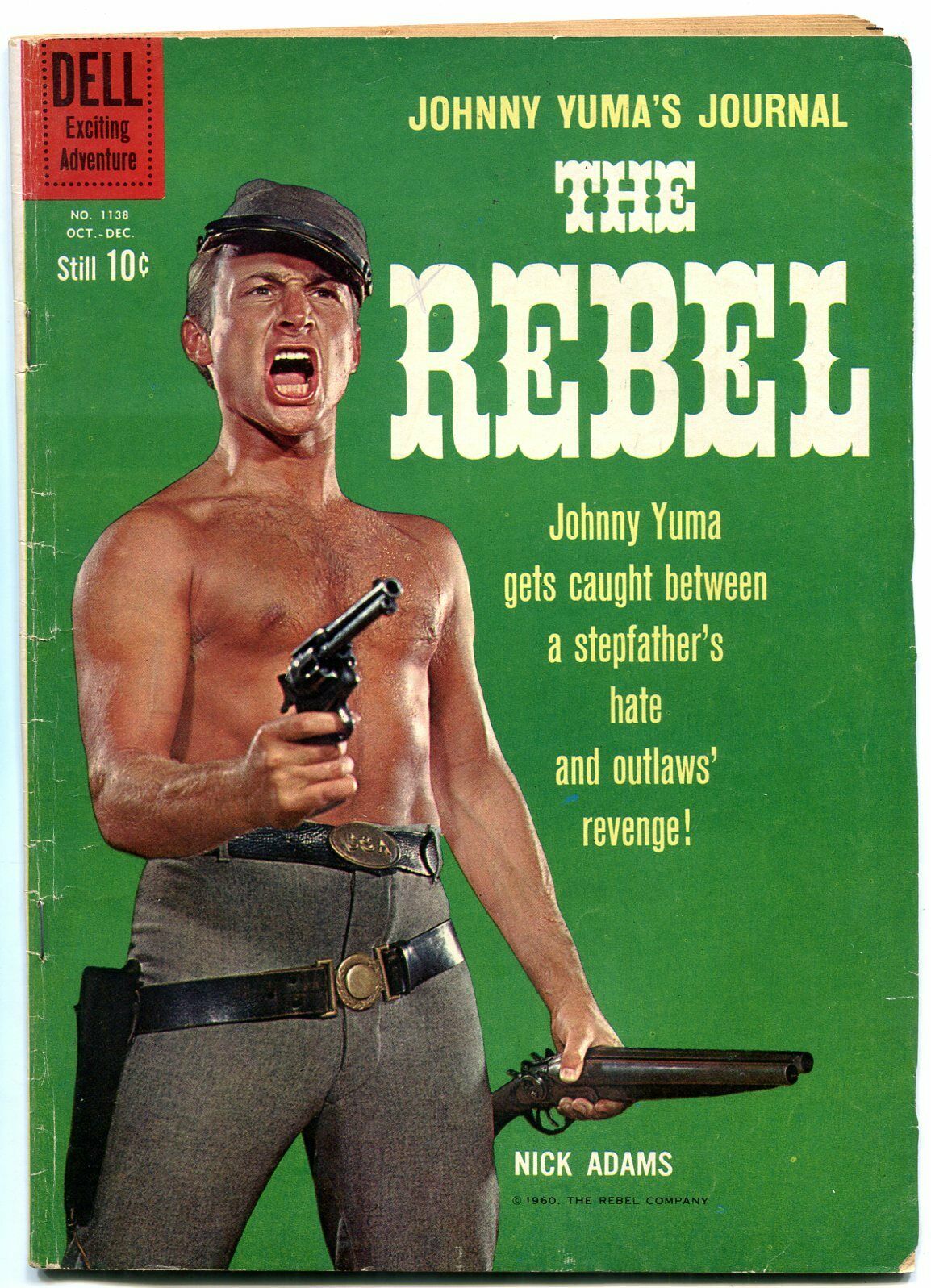 The Rebel Four Color Comics 1138 1960 Johnny Yuma VG Comic Books
