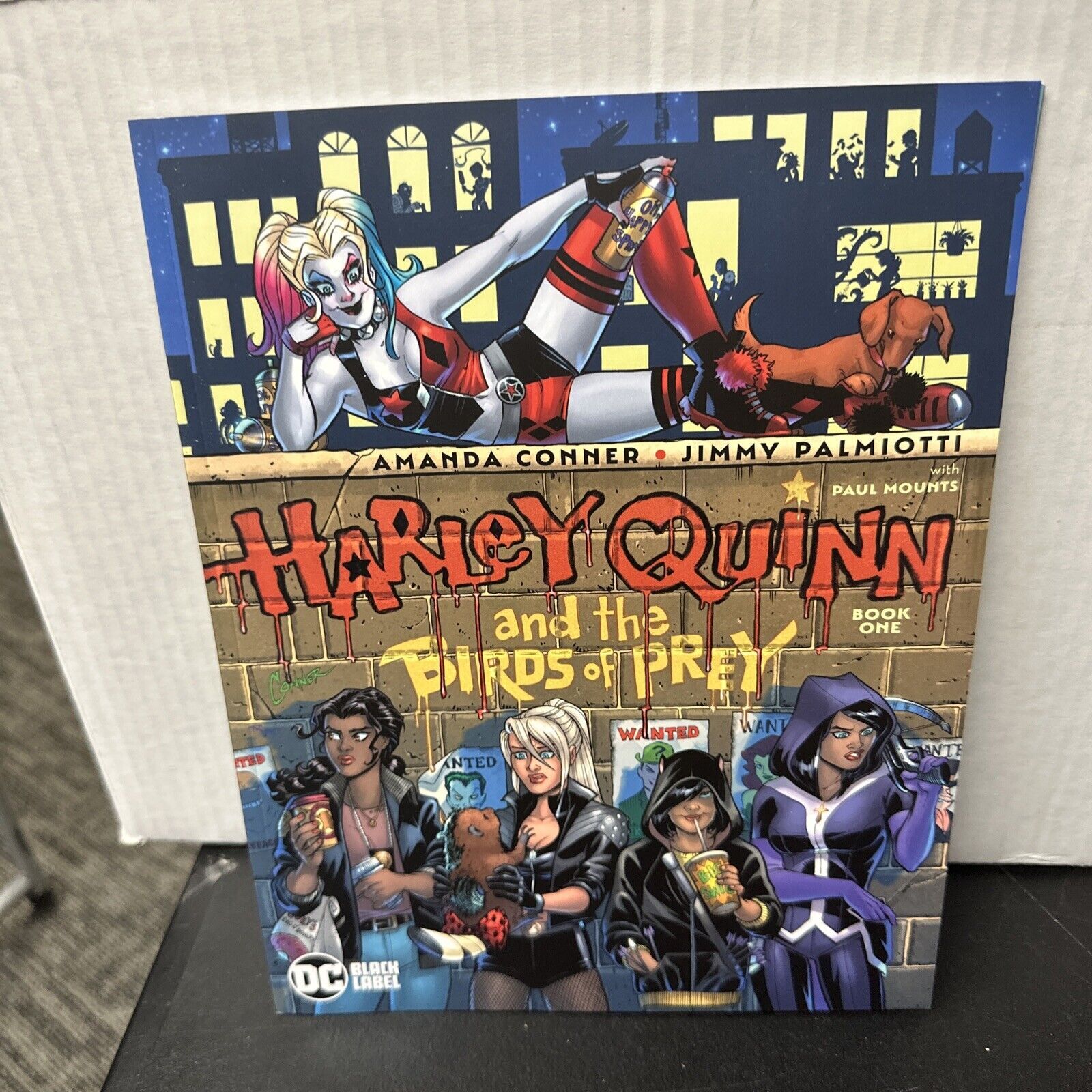 Harley Quinn and the Birds of Prey 1 Amanda Conner Cover A DC Black