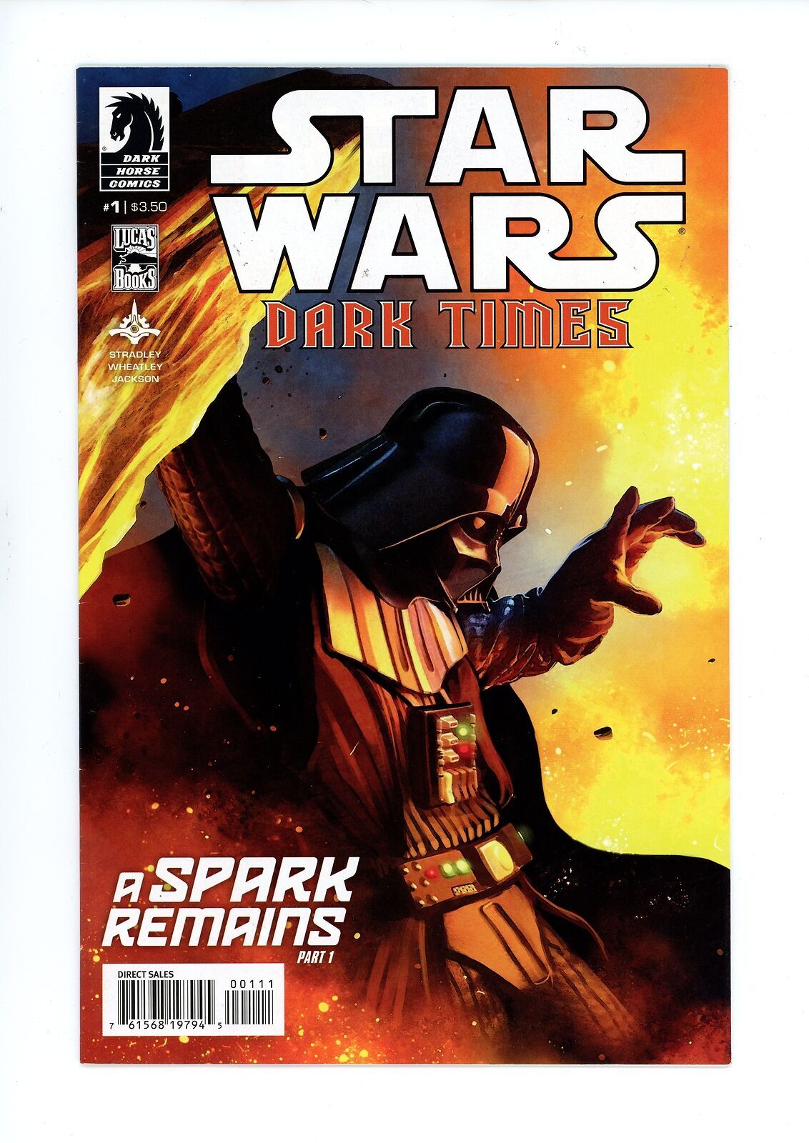 Dark Horse Star Wars Dark Times a Spark Remains 1 (2013