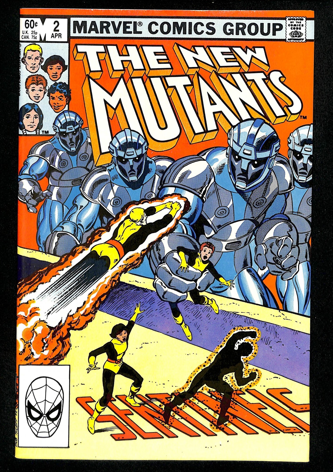 The New Mutants 2 (1983) Comic Books Bronze Age, Marvel, Superhero