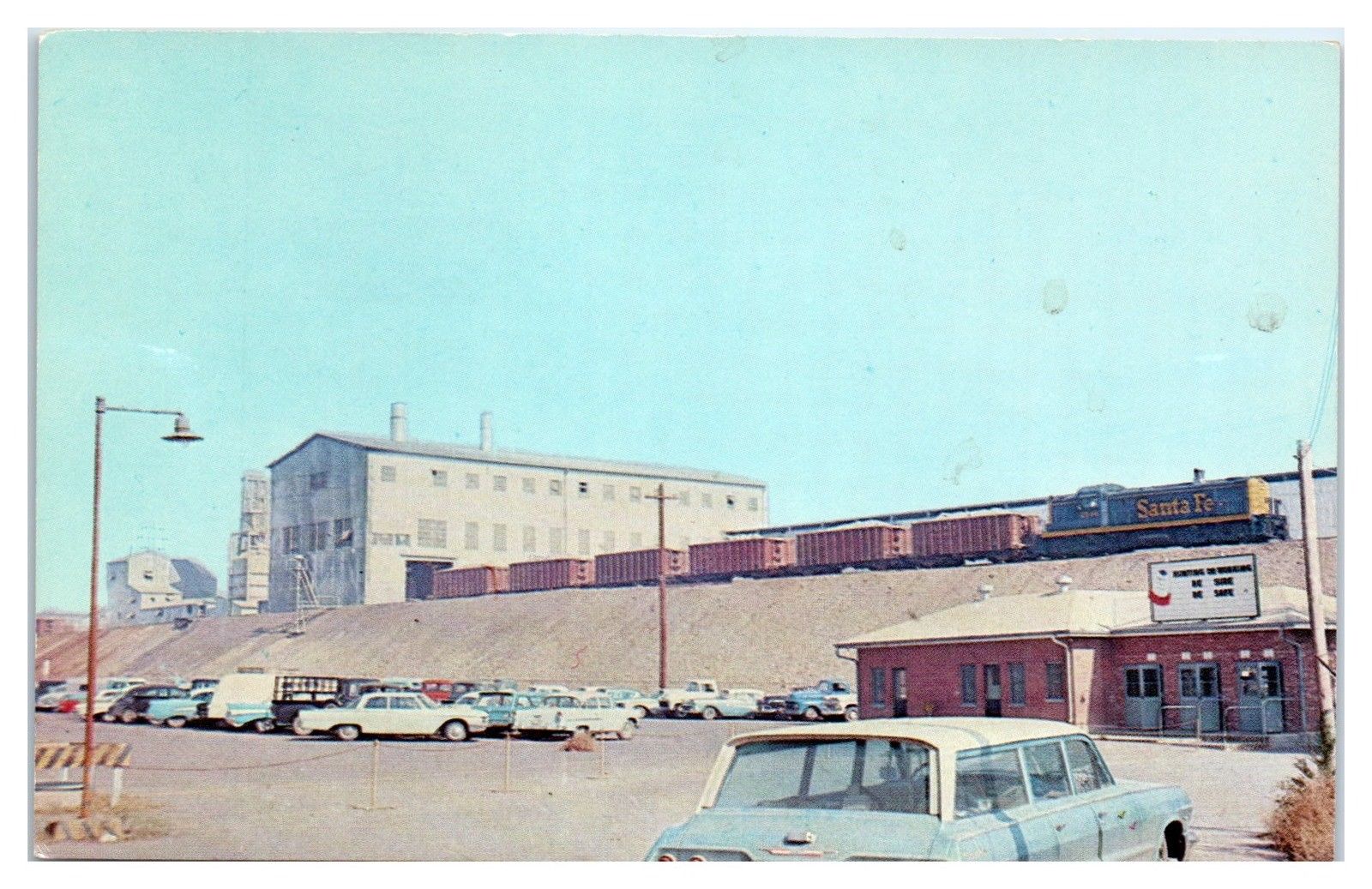 1960s Hurley Smelter, Kennecott Copper Co. Santa Rita Mine, Hurley, NM Postcard United States