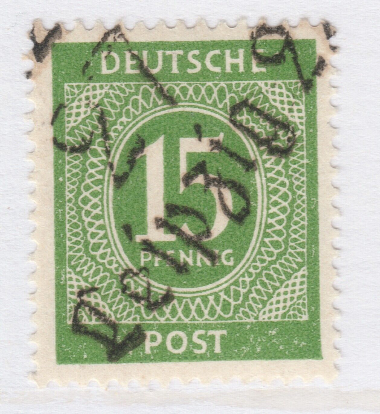 Germany 1948 Local Stamp Overprinted LEIPZIG 15pf MNH** A27P36F24243