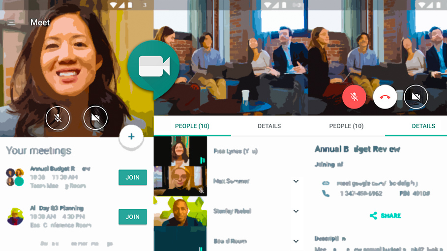 Meet Quality Tool in G Suite Being Used to View Data for Only Selected