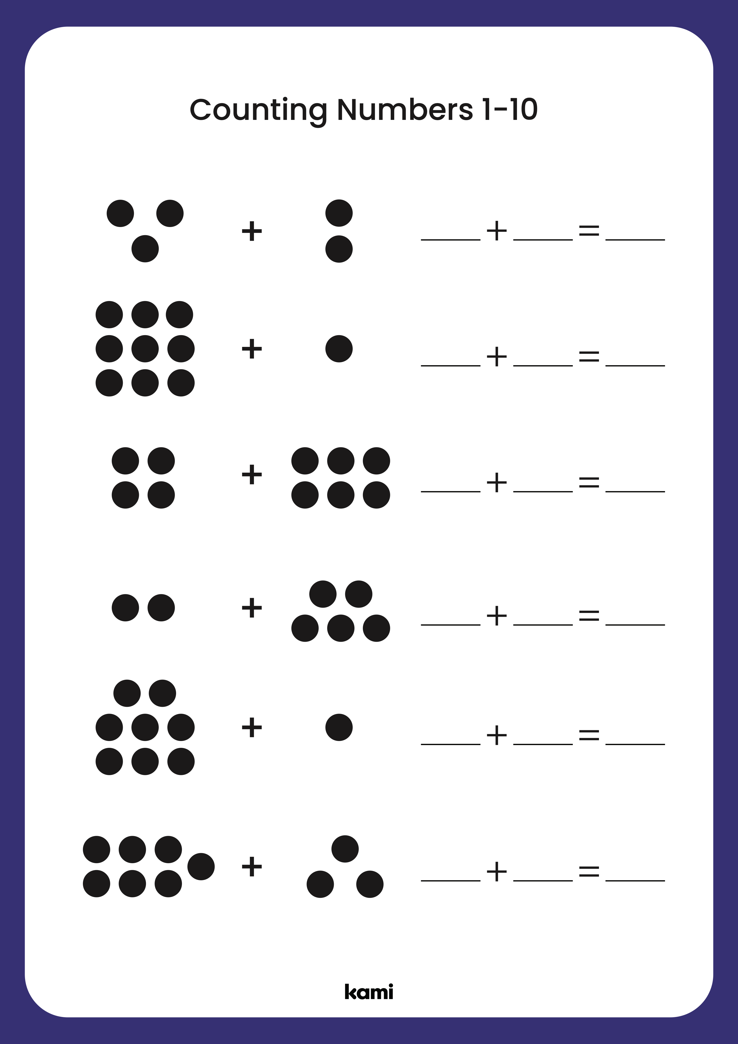 Counting Numbers 1-10 for Teachers | Perfect for grades 1st, 2nd, 3rd
