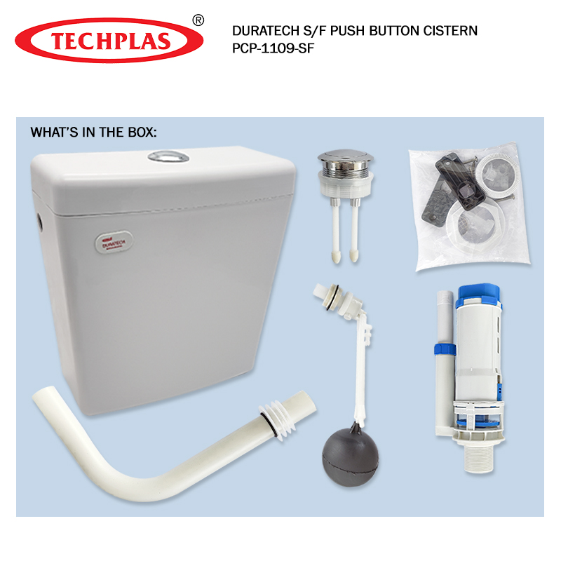 KM Lighting Product Techplas Duratech Plastic Flushing Button