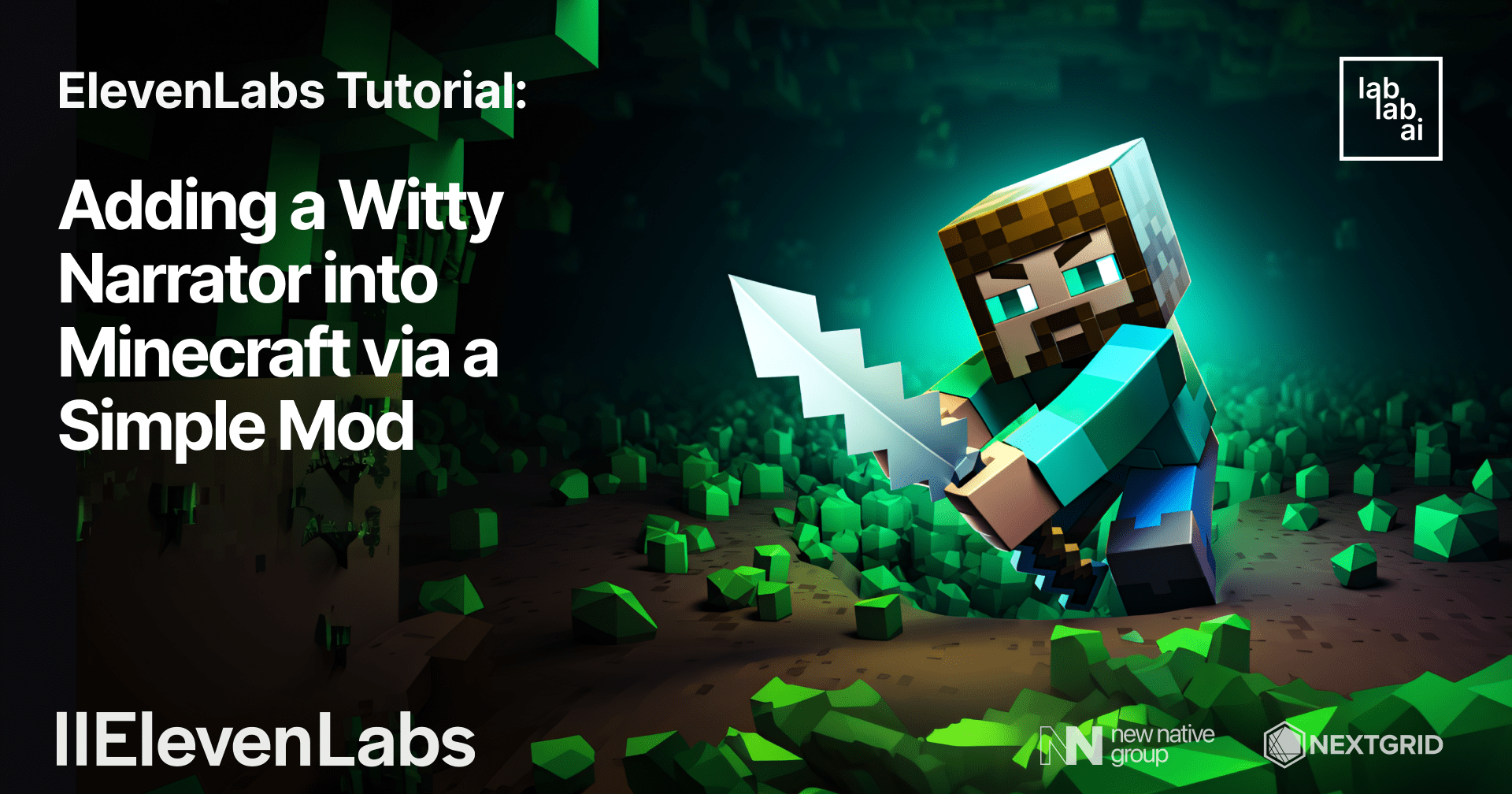 ElevenLabs Tutorial Adding a Witty Narrator into Minecraft via a