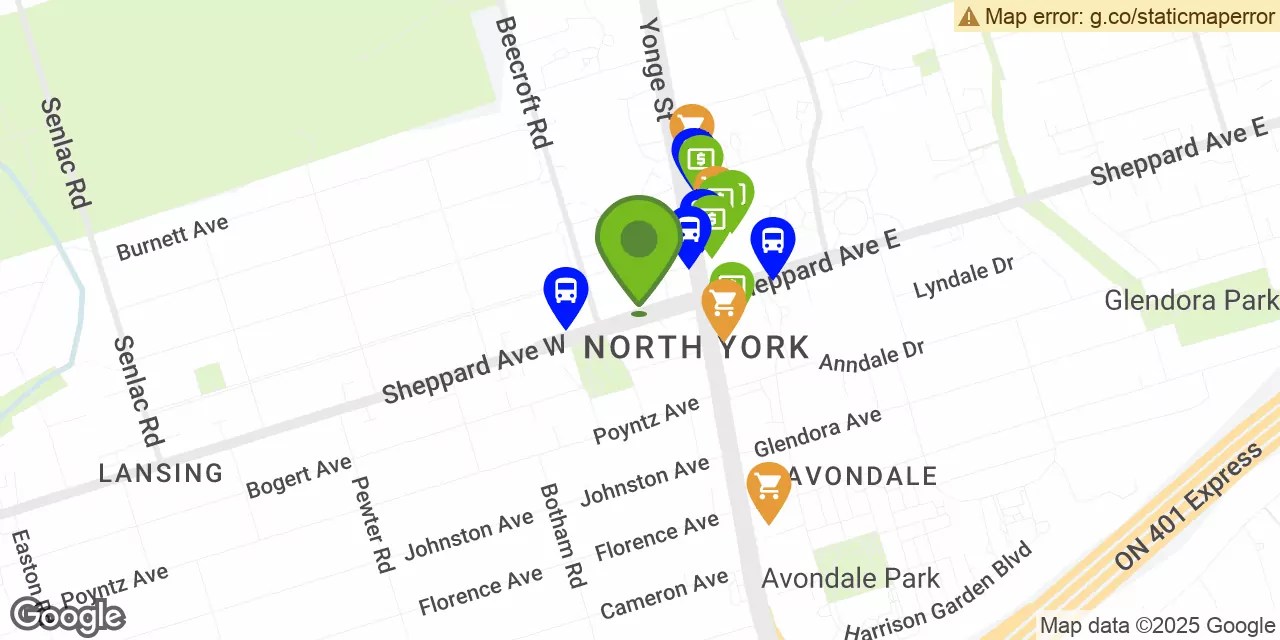 Office Suite For Rent on North York Center, Yonge & Sheppard, 25