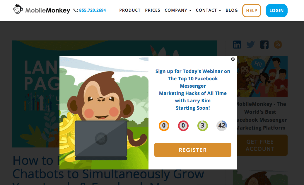 15 site PopUp Examples To Copy From and Get More Leads