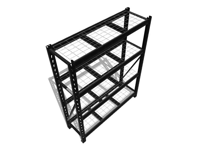 Gladiator Steel Heavy Duty 4Tier Utility Shelving Unit (60in W x 18