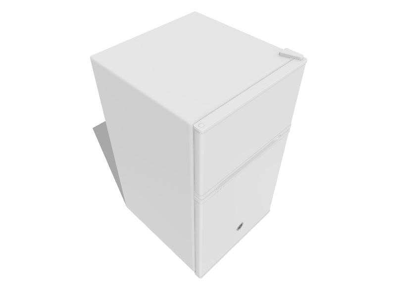GE 3.1cu ft Mini Fridge Freezer Compartment (White) at