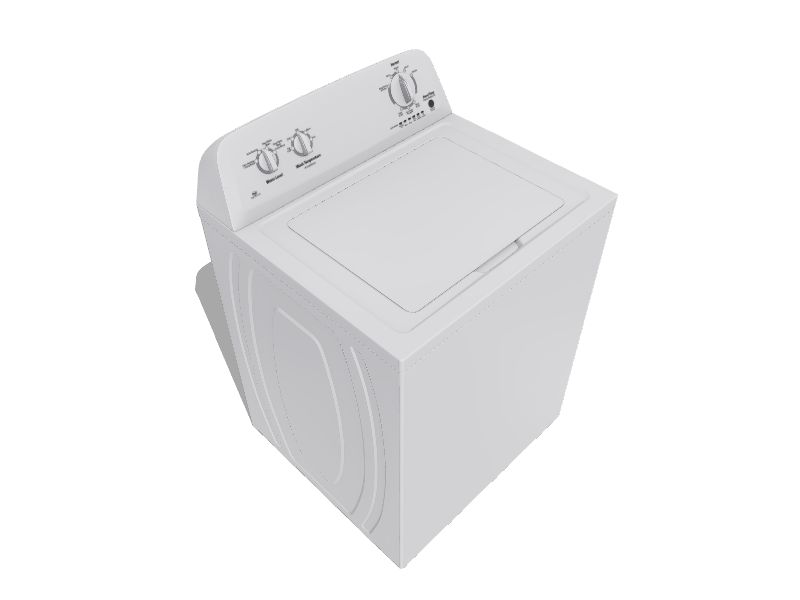 Roper 3.5-cu ft High Efficiency Agitator Top-Load Washer (White) at